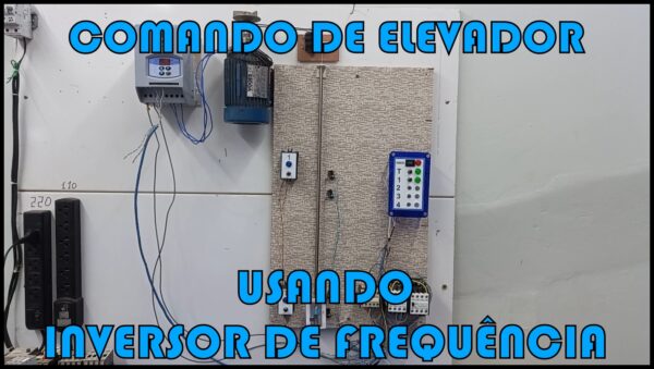 ESQUEMA ELÉTRICO DE ELEVADOR USANDO INVERSOR DE FREQUÊNCIA