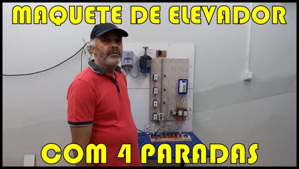 ESQUEMA ELÉTRICO DE ELEVADOR DE 2 À 5 PARADAS